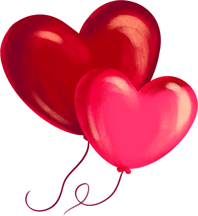 Red Balloon Heart